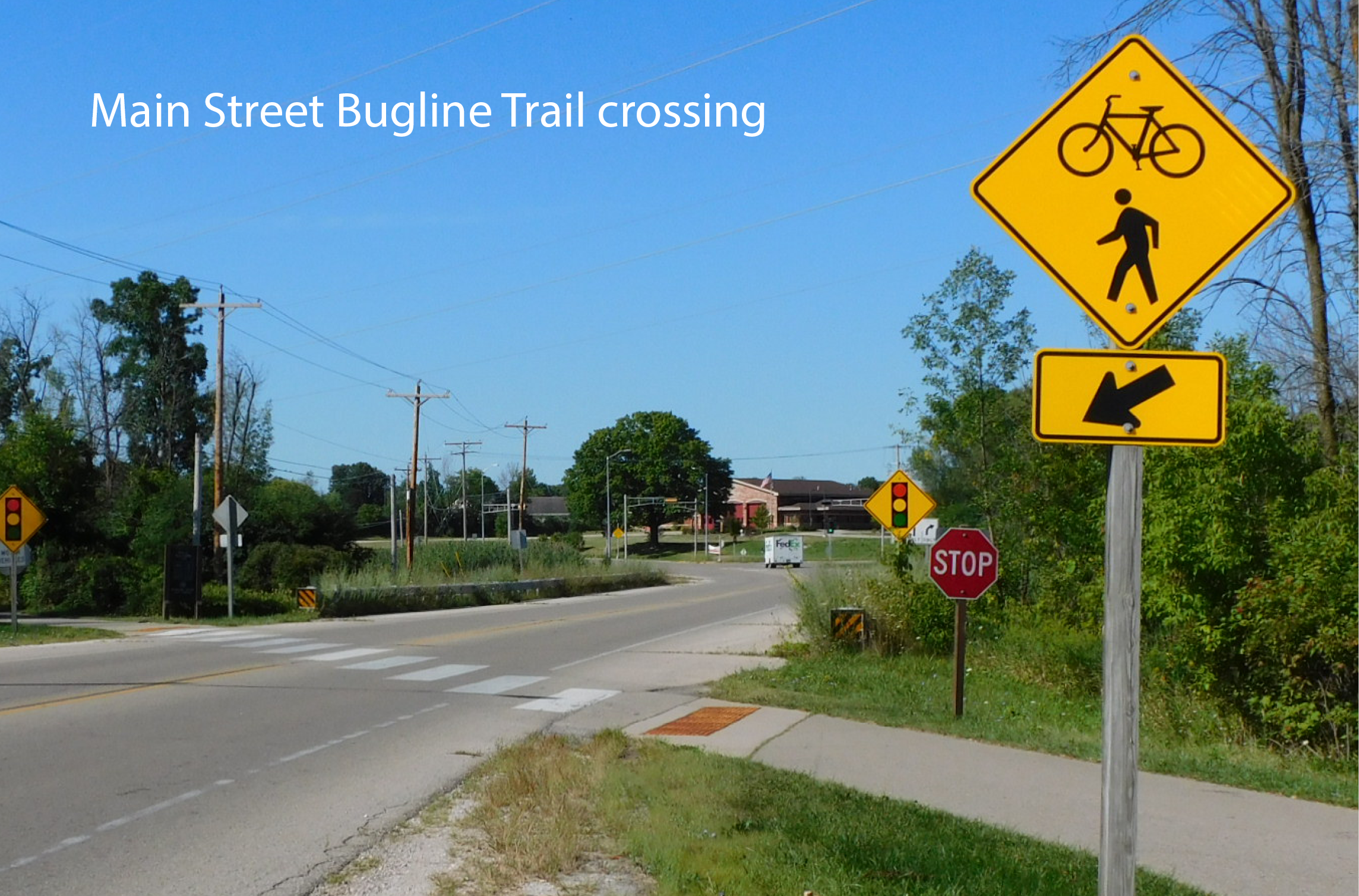 Main Street Bugline Trail Crossing 