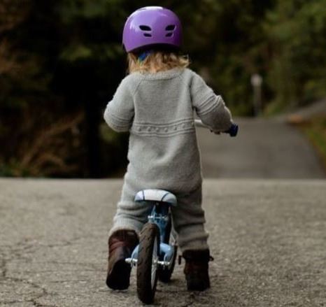 Child on Bike picture