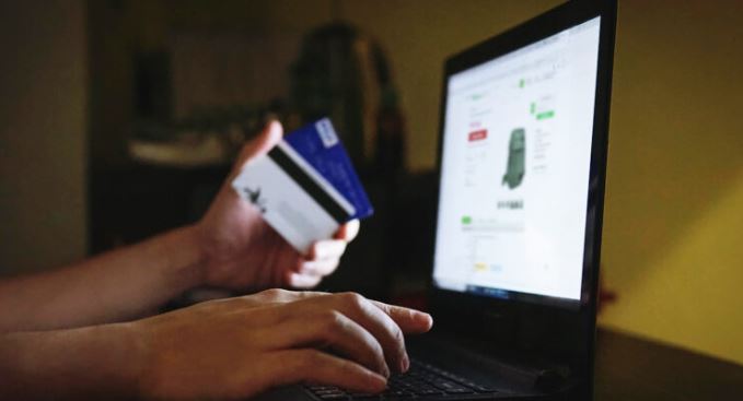 Person and Computer Photo