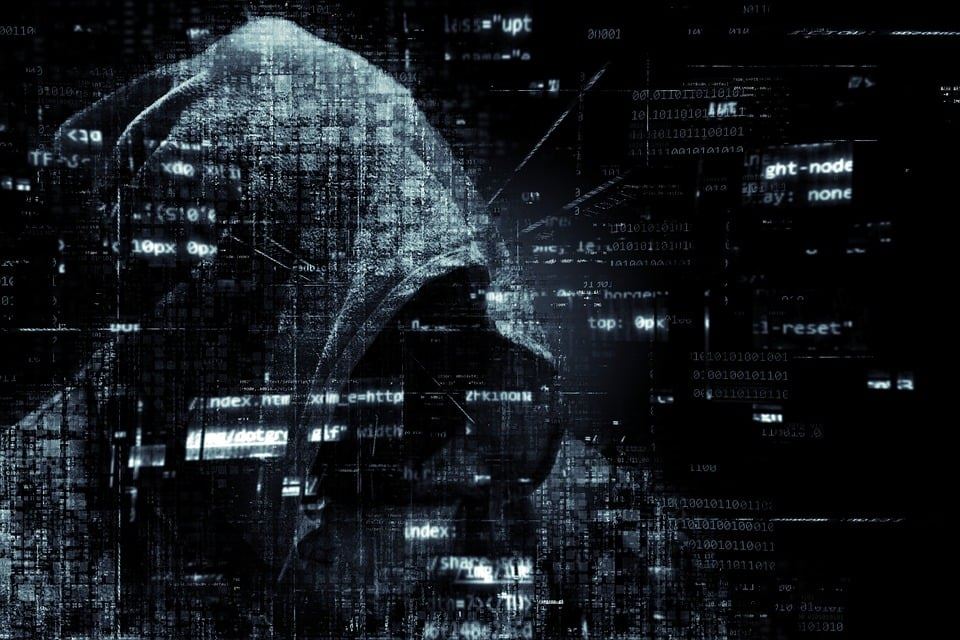Photo of computer-generated hacker 