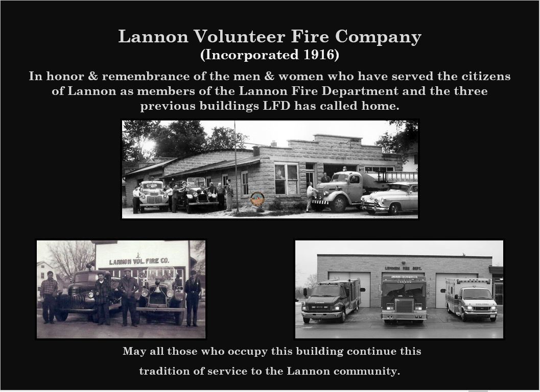 Lannon Plaque