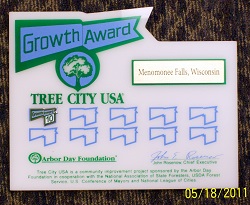 Menomonee Falls Growth Award Image