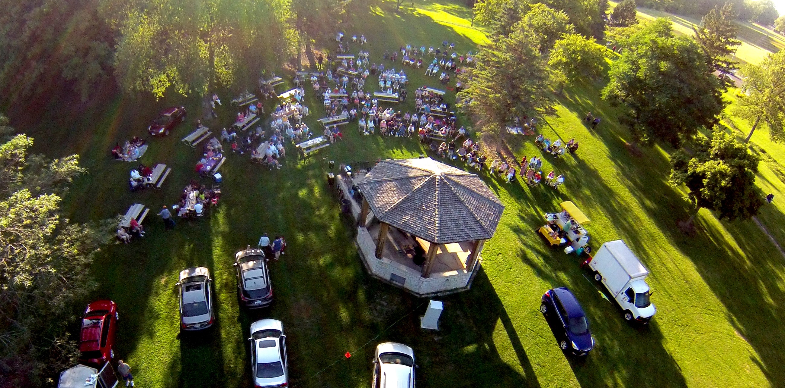Evening Concert at Village Park Band Stand