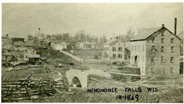 Main Street Looking West in 1869