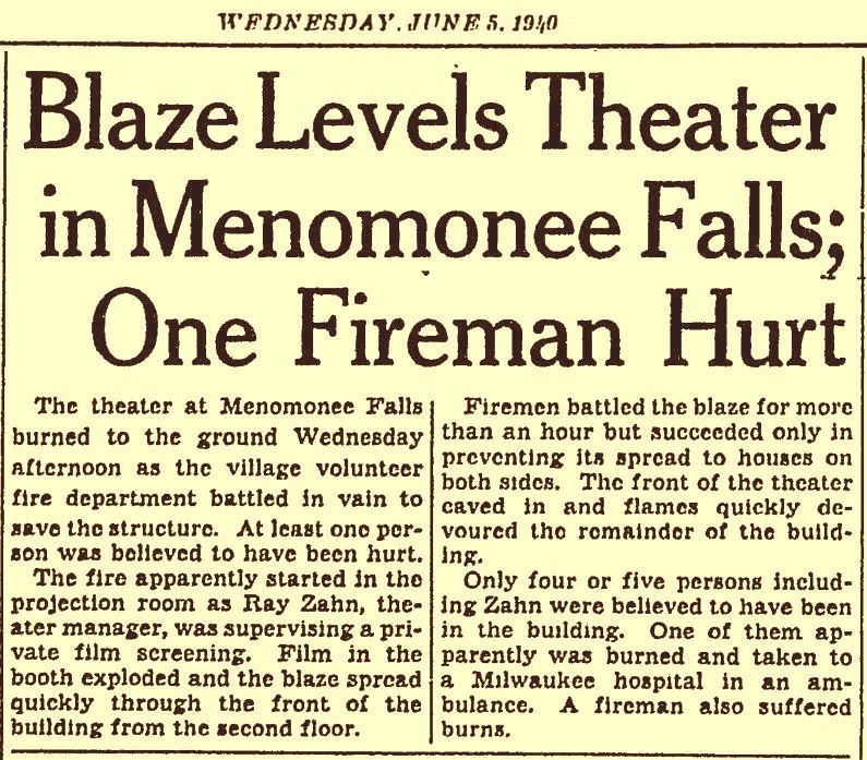 Theater Fire Opens in new window