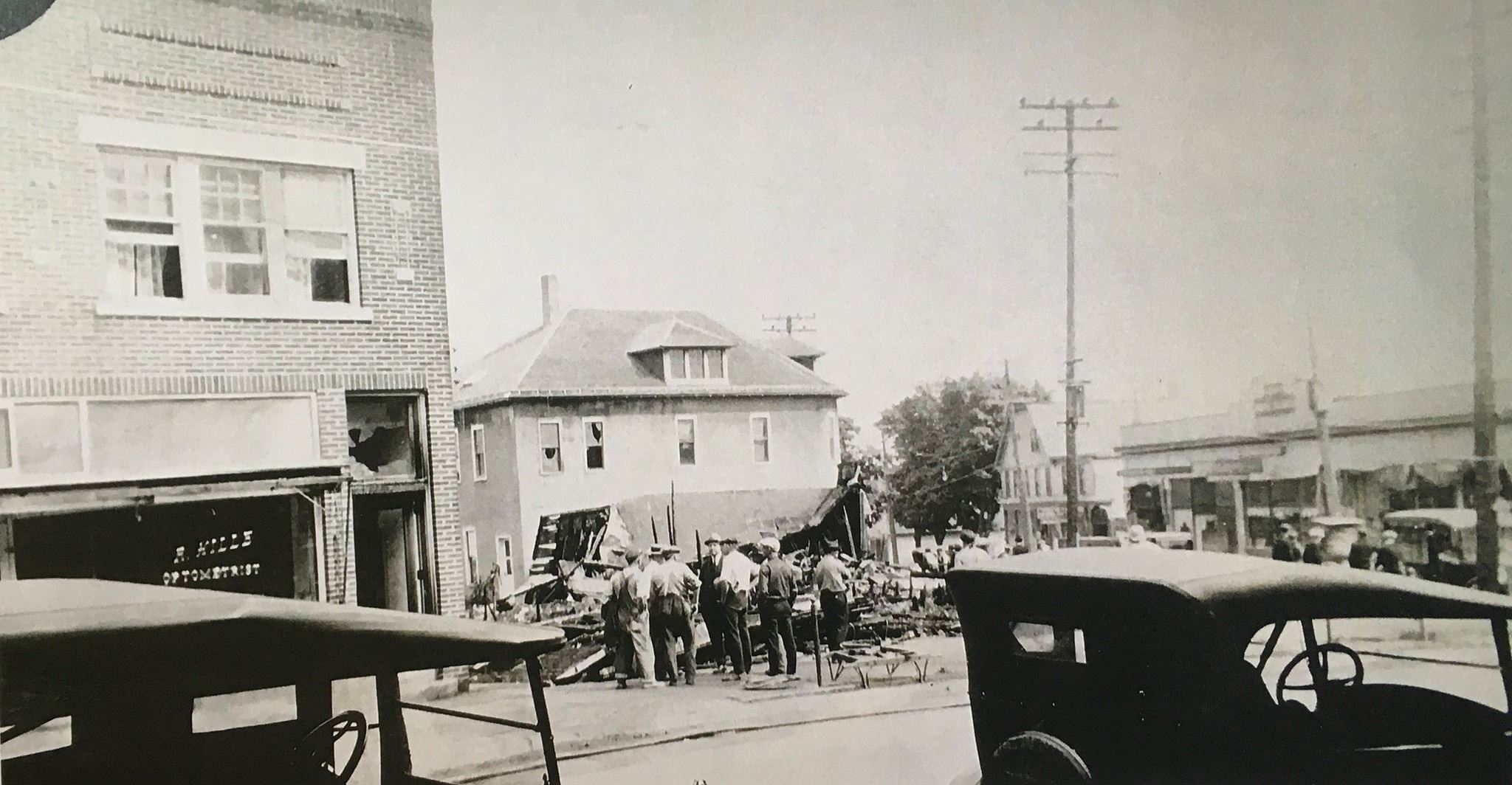 Baer Block Building Fire Opens in new window