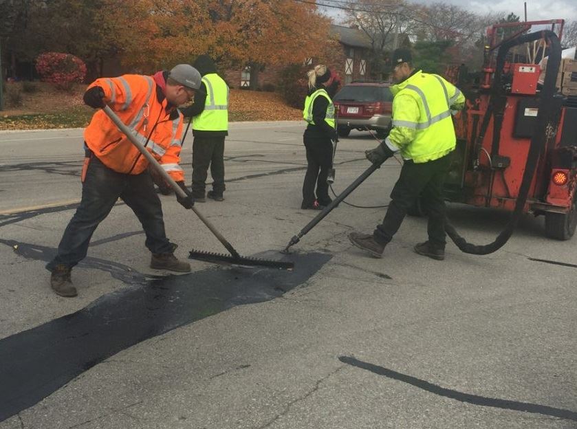 Seal Coat & Flex Patching