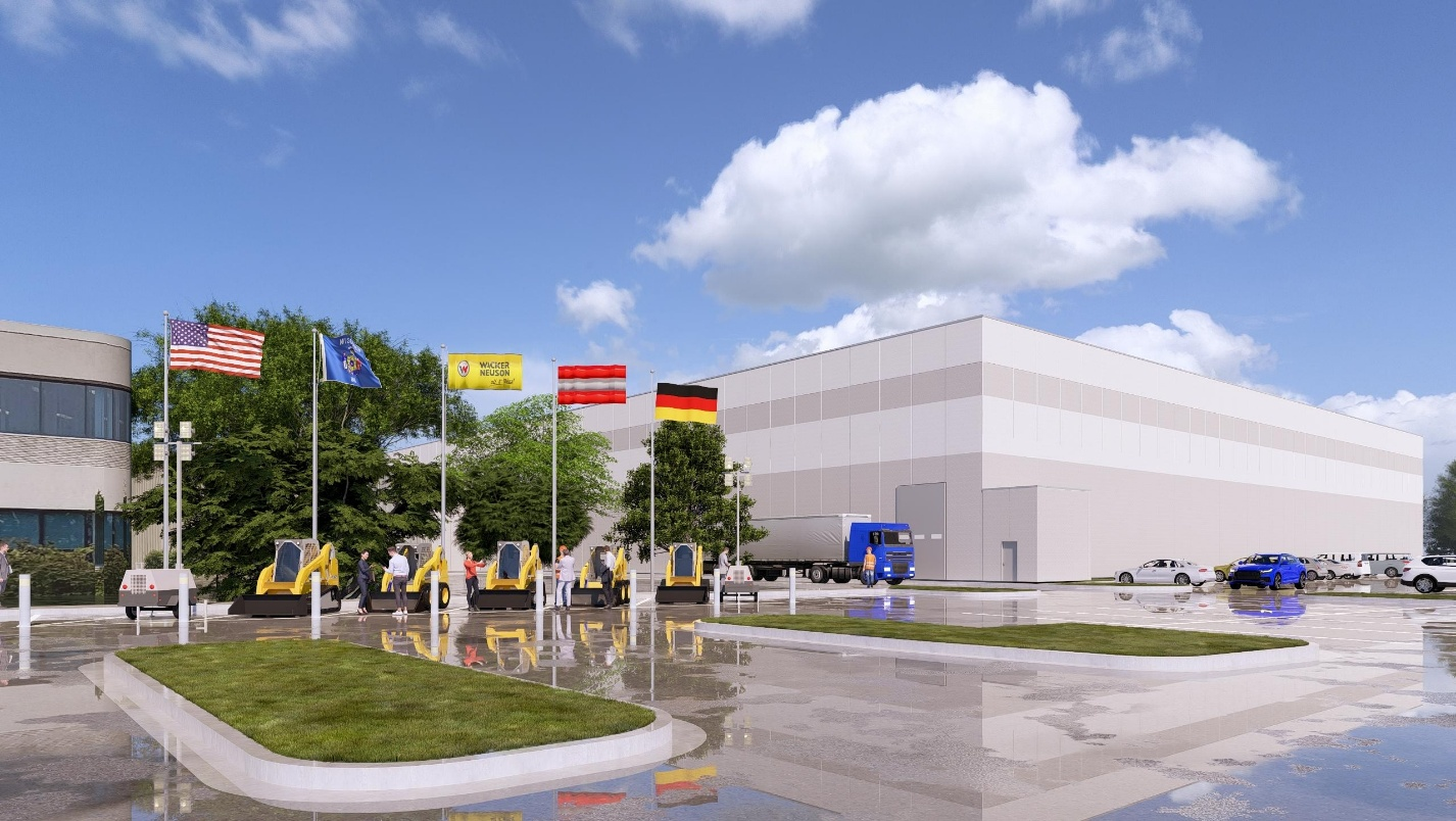 Wacker Neuson Rendering