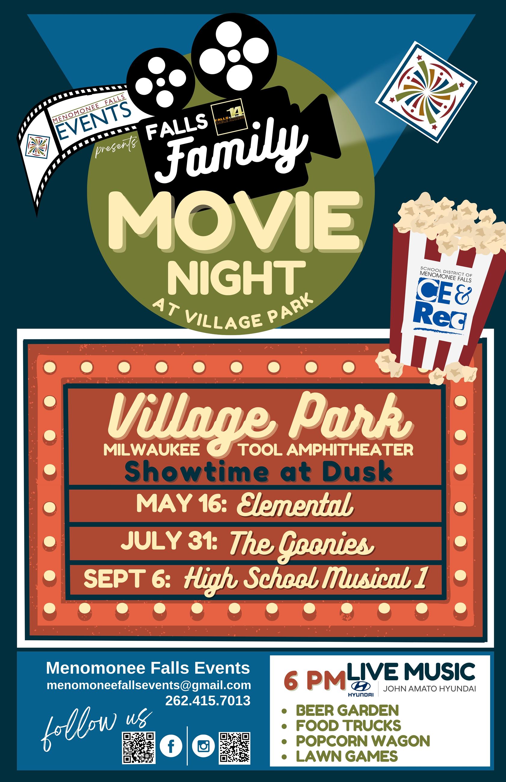 movie night in the park